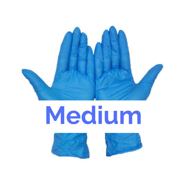 SALE V19-12: Medium (100 Box) Nitrile Gloves Thumbnail